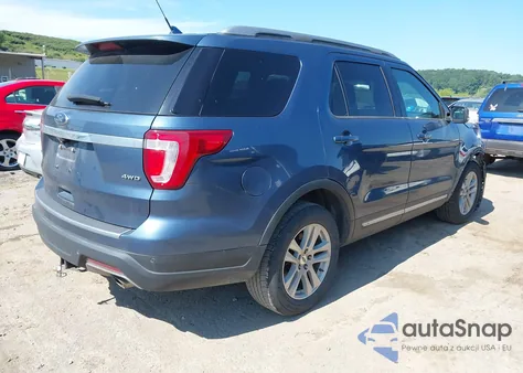 2018 Ford Explorer Xlt z USA, uszkodzony, nr VIN 1FM5K8D86JGA27836